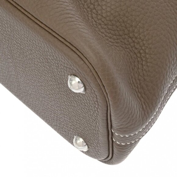 HERMES Bored 31 2WAY Etoupe hand bag - Picture 10 of 12